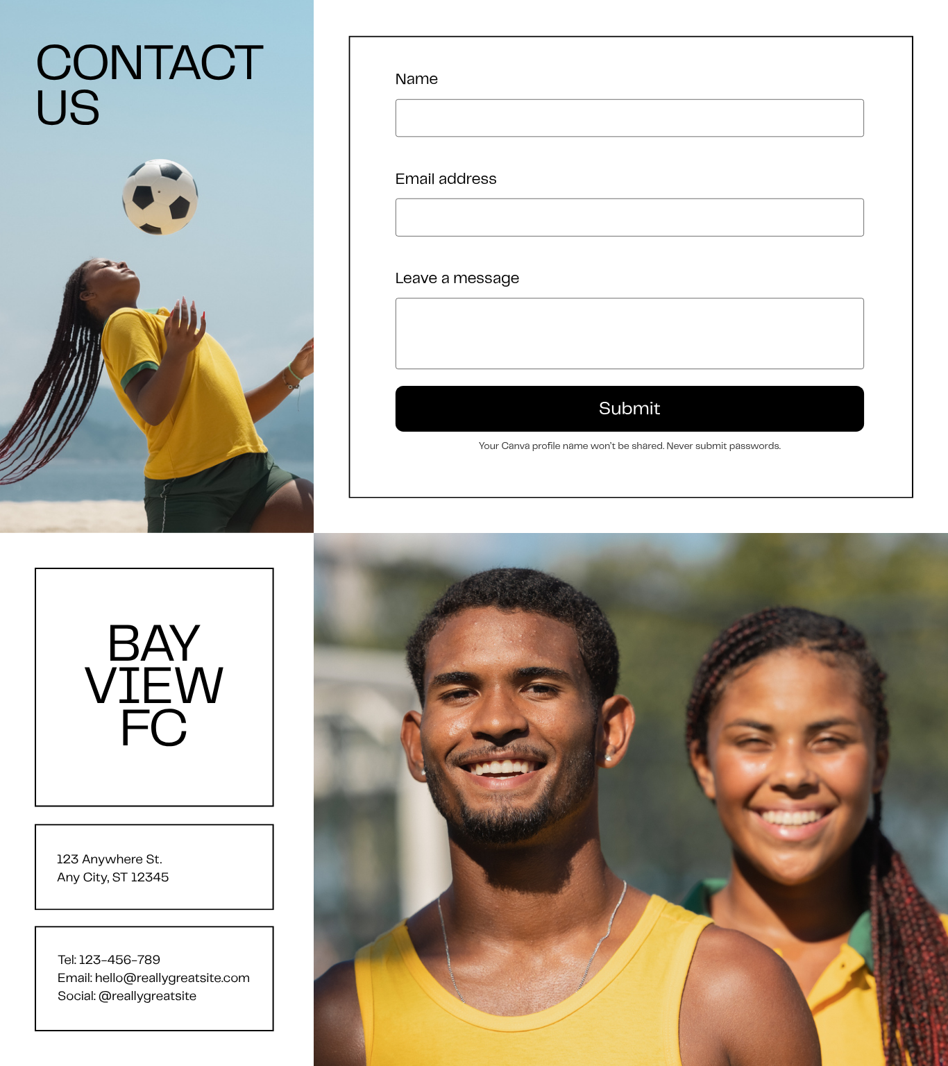 Contact Bayview FC